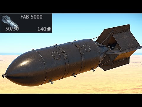 The BIGGEST BOMB💣5000KG💥 in War Thunder