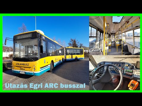 Utazás LHV-042-vel Egerben a 6-os helyijáraton