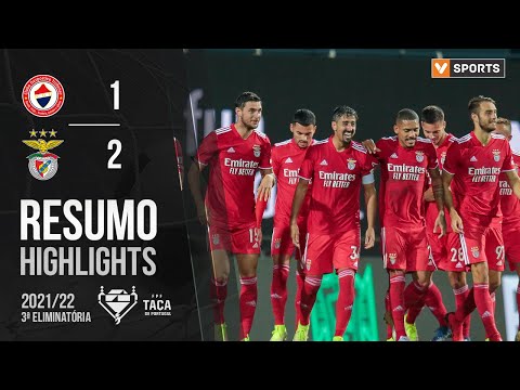 Highlights | Resumo: Trofense 1-2 Benfica (Taça de Portugal 21/22)