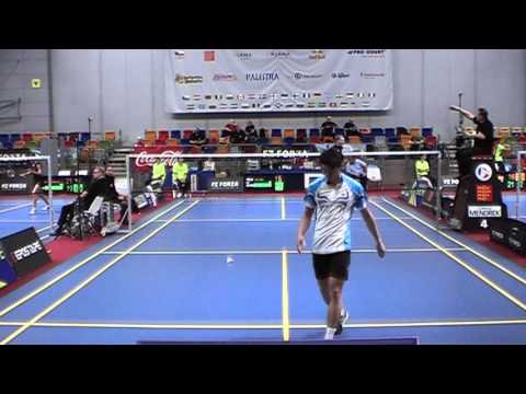 MMČR badminton 2015 - Milan Ludík - Flemming Quach