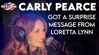 Carly Pearce Got A Surprise Voice Message From Loretta Lynn...