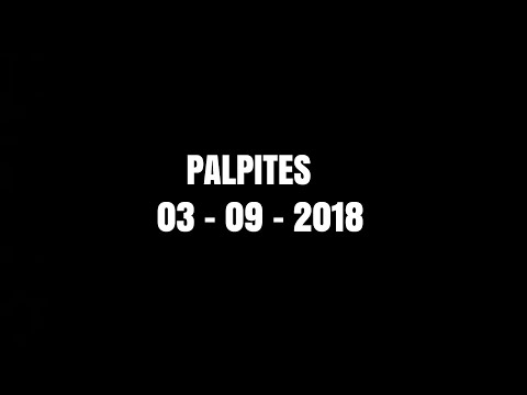 Palpites do dia 03/09/2018+Bilhetes, Esporte Net, Net jogo, Bet365, SportingBet