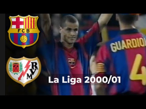 FC Barcelona x Rayo Vallecano | La Liga 2000/01