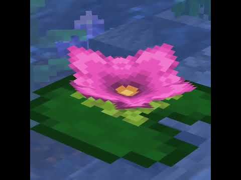 How to Make a Water Lily in Minecraft #shorts