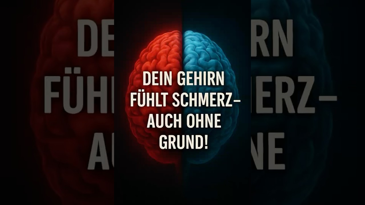 Wusstest du, dass dein Gehirn Schmerz fühlen kann – ohne Verletzung? #brain