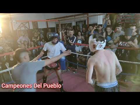 🥊Nano Ponsa Vs Nazareno Orona - KICK BOXING - AMATEUR - Campeones Del Pueblo - Siempre Humilde