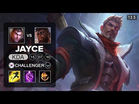 Doran Jayce vs K'Sante Top - KR Challenger - Patch 13.5 Season 13