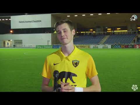 24. voor 2020: Pärnu JK Vaprus - Maardu Linnameeskond 1:0 (1:0) Robin Limberg intervjuu