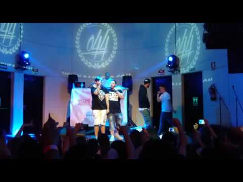 Soge, Bellod, Dante y Rase - Fuertes. CONCIERTO SALA SHOKO (MADRID)