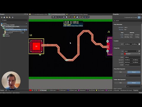 Altium Designer RF Impedance Matching (e.g. 50Ω, USB, ...)