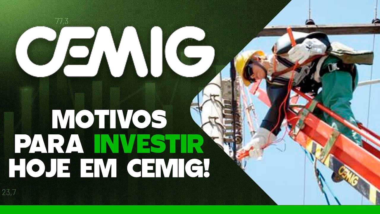 3 MOTIVOS PARA INVESTIR EM CEMIG EM 2025! NÃO PERCA ESSA CHANCE