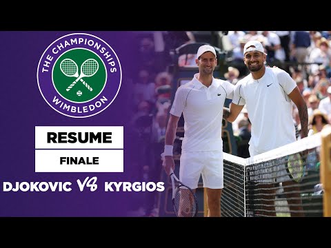 🎾 Résumé - Wimbledon FINALE : Novak Djokovic – Nick Kyrgios : Quelle finale !