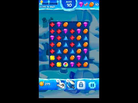 Jewel Pop Mania:Match 3 Puzzle Level 10 ( Jewel Ice Episode ) - Walkthrough ( No Booster )