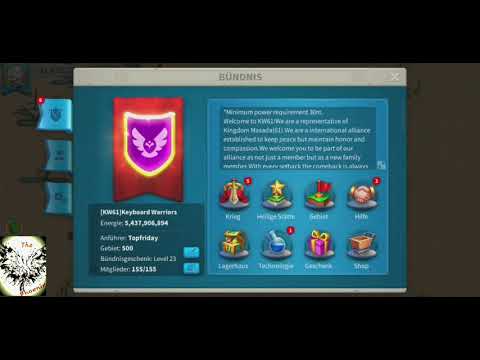 Rise of Kingdoms Ark of Osiris League Kw61 first battle