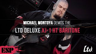Video thumbnail for LTD Deluxe XJ-1 HT Baritone Demo | Michael Montoya | ESP Guitars by ESP Guitars USA