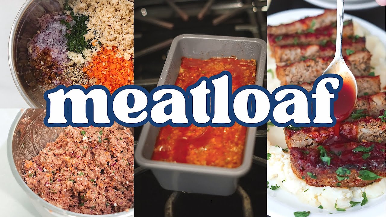 HOW TO MAKE THE BEST HOMEMADE MEATLOAF! 2 EASY RECIPES