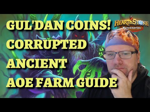 How to get Gul'dan Coins (Hearthstone Mercenaries Corrupted Ancient bounty guide)