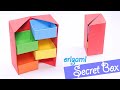 Origami Secret Stepper Box Tutorial DIY Paper Craft