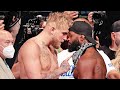 JAKE PAUL RUNS UP ON TYRON WOODLEY AT WEIGH IN FACE OFF! WARNS HIM OF WHATS TO COME ON FIGHT NIGHT