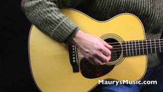 Video thumbnail for The Martin OM-28 Marquis at MaurysMusic.com by Maury's Music