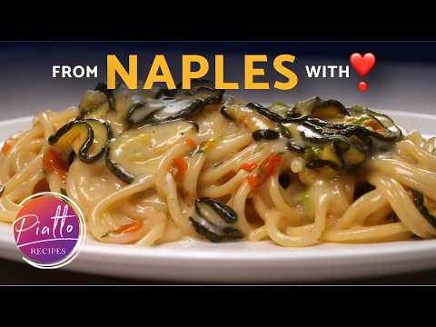 Spaghetti alla Nerano 🇮🇹❤️ From Naples with Love (and Zucchini)