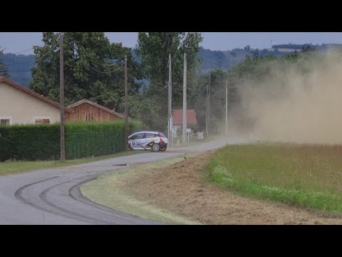 33ème rallye de saint-marcellin 2021 moderne (ES2 et 5) flat out et crash