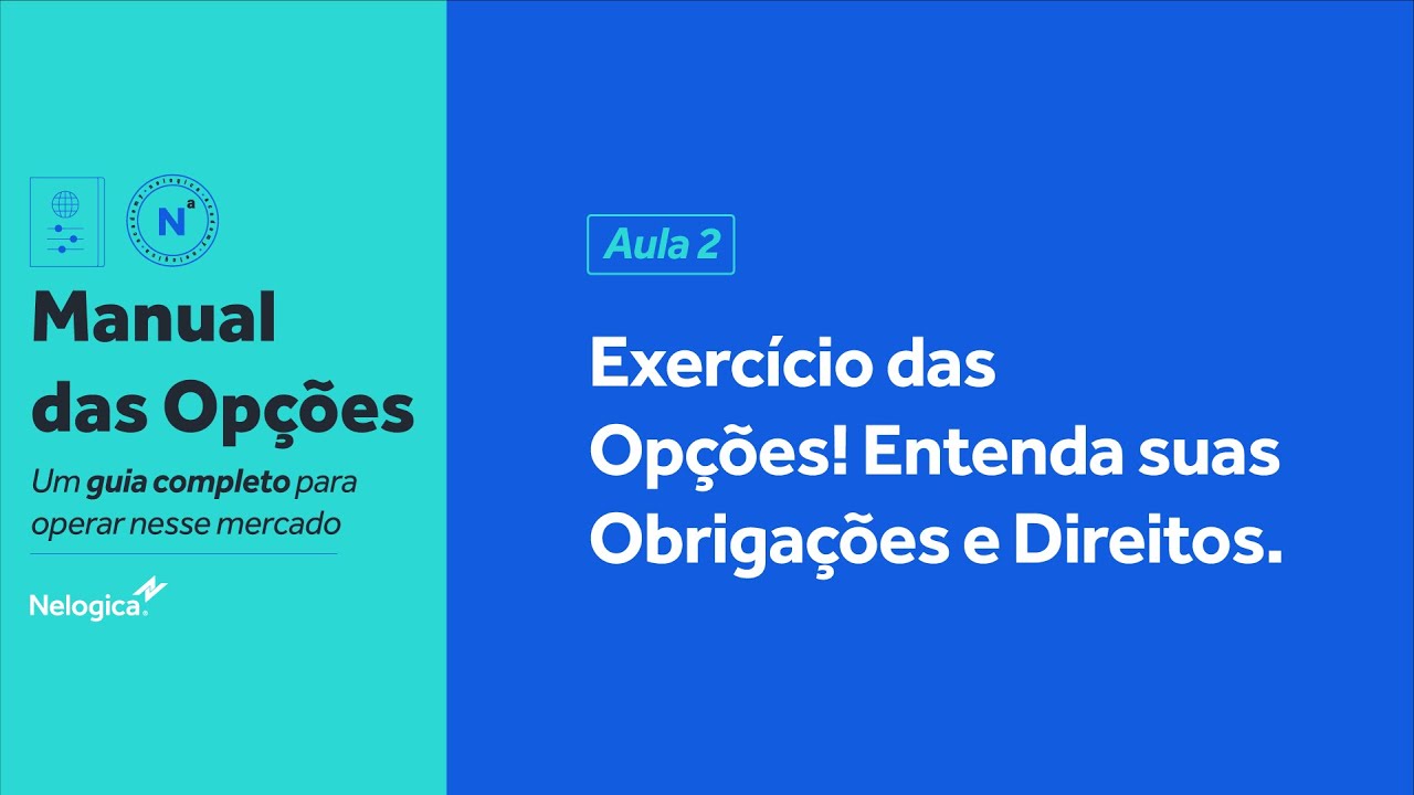 Aula 02 - Exercício das Opções! Entenda suas Obrigações e Direitos | Manual das Opções