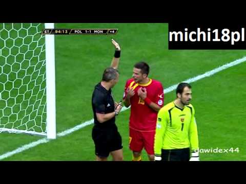Polska - Czarnogóra 06.09.2013 nieuznany gol Błaszczykowskiego