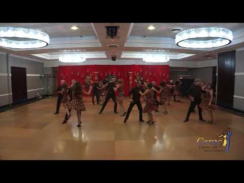 2017 Ceroc Ball - Better When I'm Dancing intermediate routine