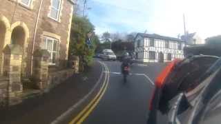 preview picture of video 'A Ride Through Abergavenny in Monmouthshire'