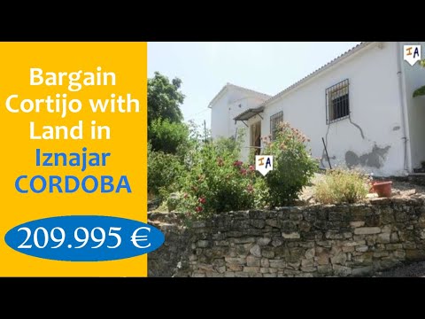 CJ445 Bargain Large Cortijo Property + much Land for sale in Spain Iznajar, Cordoba inland Andalucia