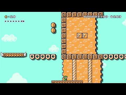 Golden Tower Gambit by Toasterz ~ World Record! - Super Mario Maker 2 - No Commentary 1cb 022020