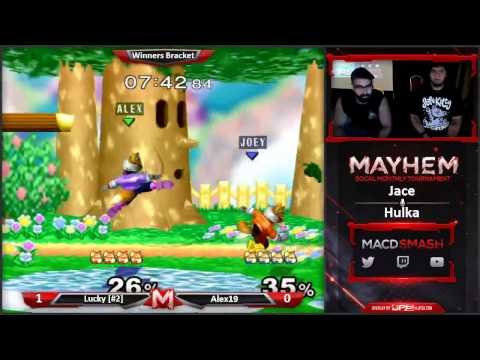 Mayhem Aug 2015 Winners: Lucky (Red) vs Alex19 (Blue)