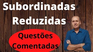 Orações Reduzidas Exercícios Com Gabarito 9o Ano