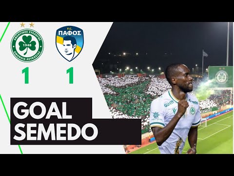 GOAL Semedo OMONOIA 1-1 Pafos 