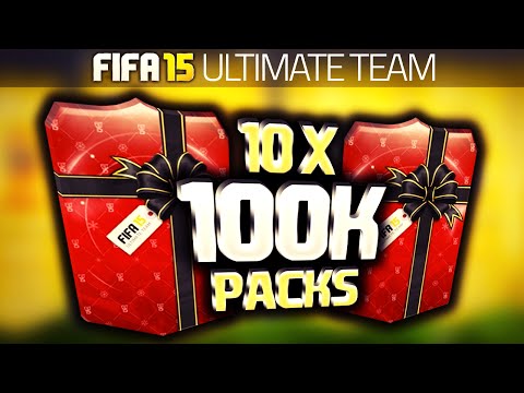 FIFA 15 - 10 X 100K PACKS! IN FORM & HIGH RATED PLAYERS! (FIFA 15 ULTIMATE PACK OPENING)