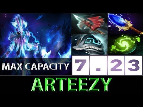 Arteezy [Razor] Max Capacity Hard Carry Build ► Dota 2 7.23
