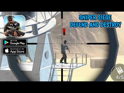 Sniper Siege: Defend & Destroy Gameplay (Android,IOS) - YouTube