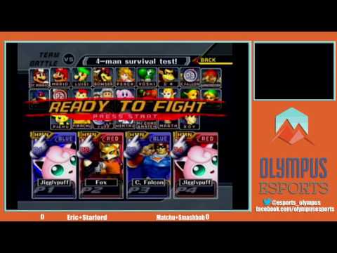 Eric + Starlord (blue) vs Smashbobsquarepants + Matchu