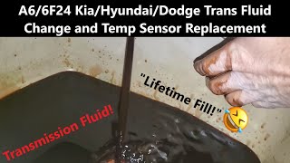 Kia/Hyundai/Dodge/Jeep Erratic Shifting Fix: Trans Fluid Temp Sensor Replacement and Fluid Change