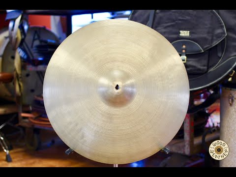 1960s A. Zildjian 19" Ride Cymbal 2220g