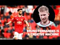 Bruno Fernandes is A Creative Machine - Kevin De Bruyne. #football #debruyne #brunofernandes #manutd
