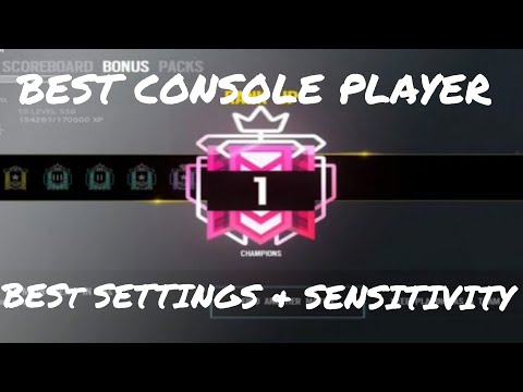 FIRST EVER CHAMPION #1 IN THE WORLD - BEST SETTINGS +SENSITIVITY IN SHADOW LEGACY RAINBOW SIEGE PS4