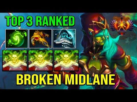 BROKEN MIDLANE [ Death Prophet ] UNSTOPPABLE BUILD - FULL FIGHT - DOTA 2 GAMEPLAY