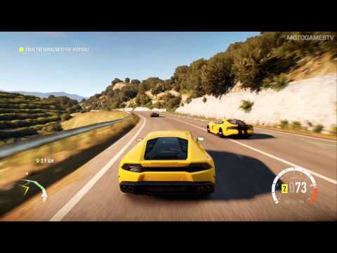 Forza Horizon 2 Demo - Lamborghini Huracan Gameplay