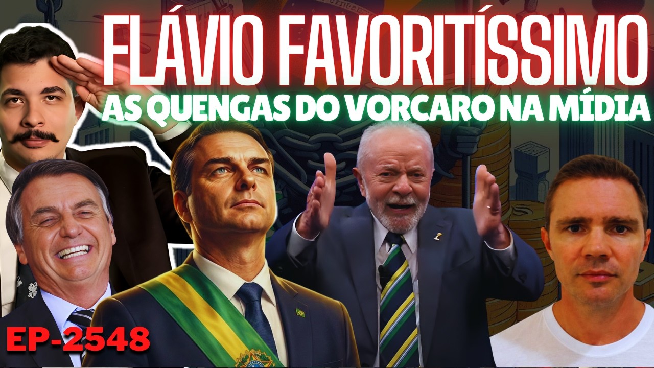 Flávio FAVORITÍSSIMO: Sabatina e Análises + As QUENGAS do Vorcaro: CONSÓRCIO Foi Exposto Igual 1957.