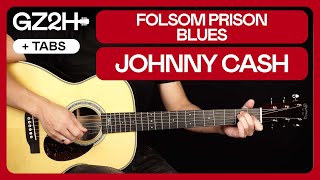 Folsom Prison Blues Guitar Tutorial Johnny Cash |Rhythm + Lead Parts|