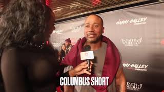 Columbus Short On Black Excellence at “True To The Game 3” Premiere ! Speaks w/ Rachel Mbuki!! video