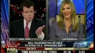 Christine Avanti, Neil Cavuto on a government spending diet