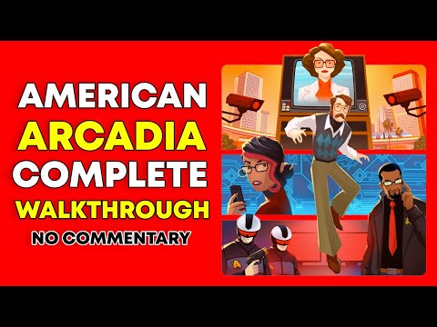 AMERICAN ARCADIA Full Game Walkthrough No Commentary